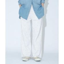 GLASSY SEA　sweat flare pants