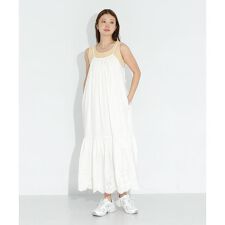 アーバンリサーチ サニーレーベル(URBAN RESEARCH SonnyLabel)のシフリーコットンキャミワンピース