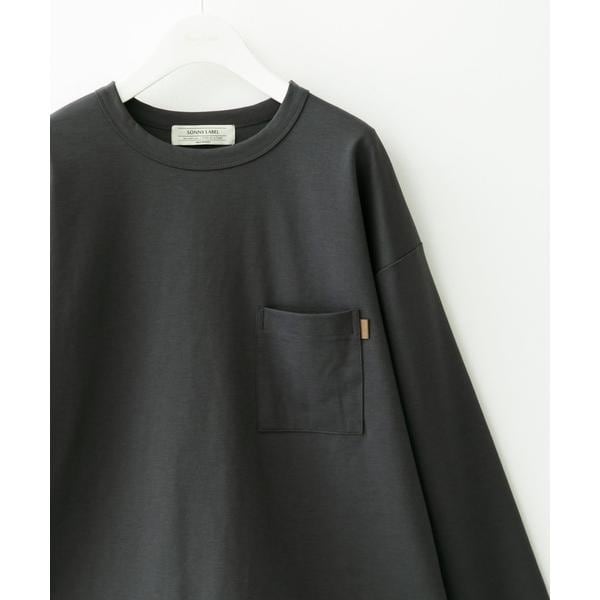 DANTON／ダントン】ポケット付きロングスリーブTシャツ