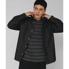 リラックスフィットデニムシャツ