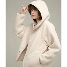 アーバンリサーチ サニーレーベル(URBAN RESEARCH SonnyLabel)のムートンリバーシブルフーディーコート