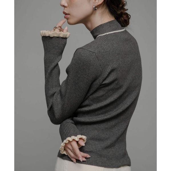 袖口フリルハイネックプルオーバー | アーバンリサーチ サニーレーベル