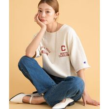 『別注』Champion×Sonny Label　リバースウィーブロゴスウェットTシャツ