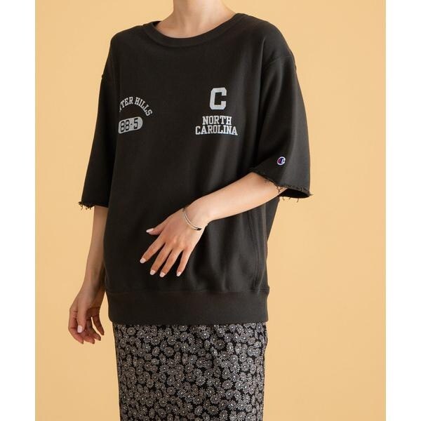 別注』Champion×Sonny Label リバースウィーブロゴスウェットTシャツ