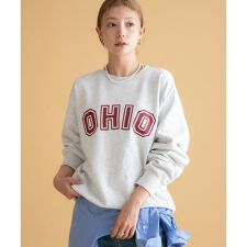 GEM SPORTSWEAR　クルーネックロゴスウェット