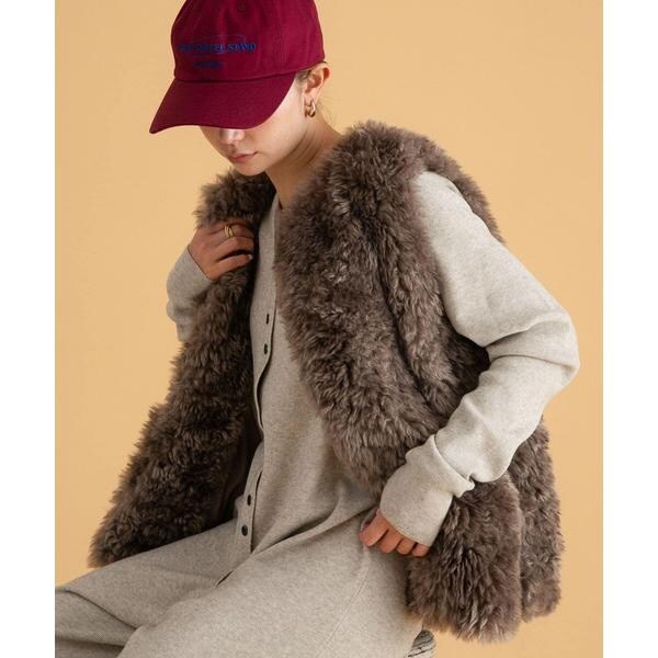 カーリーフェイクファーベスト | アーバンリサーチ サニーレーベル
