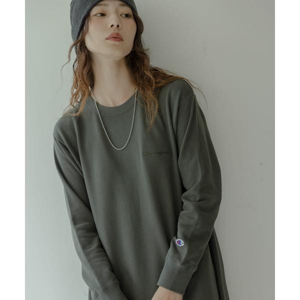 『別注』Champion×Sonny Label　裏毛スウェットテントワンピース Champion（チャンピオン） ワンピース 「別注」Champion×Sonny Label