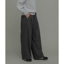 アーバンリサーチ サニーレーベル(URBAN RESEARCH SonnyLabel)の裏起毛イージーワイドパンツ