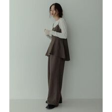 アーバンリサーチ サニーレーベル(URBAN RESEARCH SonnyLabel)のヘリンボーンキャミ×パンツセットアップ