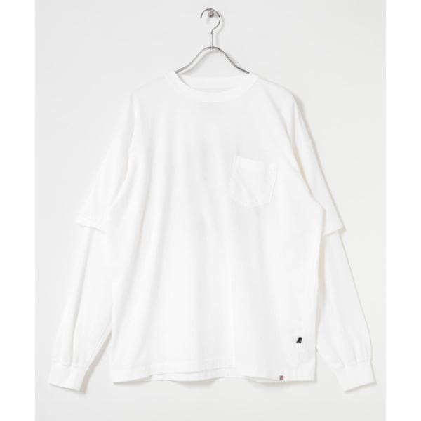[}C]MAGIC NUMBER US COTTON W SLEEVE T-SHIRTS/A[oT[` Tj[[xiURBAN RESEARCH SonnyLabelj zCg
