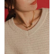 LAPUIS　Flow Coil チョーカー