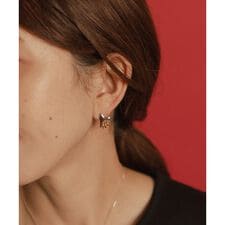 LAPUIS　Coil Heart　ピアス