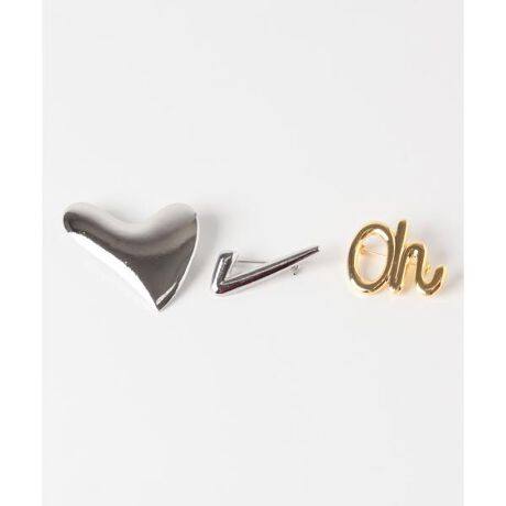 [^ԁFLWA7-254-220119]Vo[ƃS[h̃`[tgݍ킹A3Zbg̃u[`B3܂Ƃ߂ĕtA1ŎgARɑgݍ킹Ăg܂BWPbgAobOAXqȂǁA̓̋CŐFXȂƂɕtăAWĂByLAPUIS ^ sCzBBʂB}eAƋȐDȂB~j}_ȃN[ƁAۓIŃfReBuȃVGbgB1_Ŏ̑݊܂By2025 Autumn^Winterzy25AWz̏íA̎ɂ肩Ԃꂪ邱Ƃ܂B畆Ɉُꍇ͎gp~߂畆ȐɂkBAAJACAtŐF̈ꕔFꍇ܂B̑舵Ɋւ܂ẮAiɕt̃AeV^OBd : 28.5g[Vo[]one : c4.5cm ^ 4.7cm [Vo[]one : c1.5cm ^ 3.8cm [S[h]one : c2.8cm ^ 3.5cmi摜́A̓p\RȂǂ̉{ɂAۂ̐FƈقȂČꍇ܂B\߂Bi̐F̖ڈ́AiP̂̉摜QƂBCɓo^̂߁Cɓo^ꂽíA}Cy[WɂČ݂̉i݌ɏ󋵂̊mF\łBXg̊ǗɂЂpB