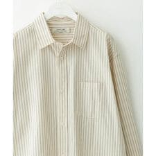 ストライプレギュラーカラーシャツ