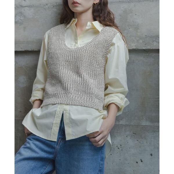 サイドボタンニットベスト | ジャーナルスタンダード レリューム