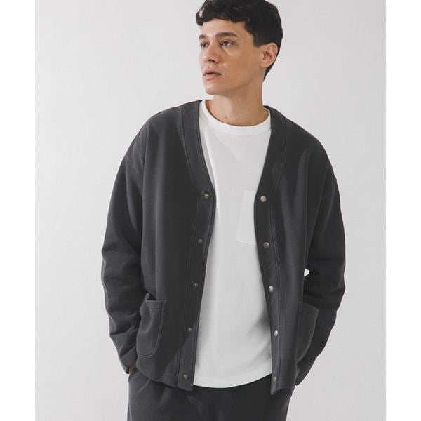 スウェットVネックカーディガン