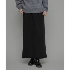 裏起毛スウェットナロースカート