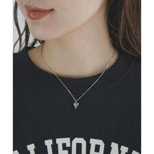 ステンレスハートトップネックレス