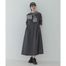 『WEB限定』裏毛Aラインワンピース
