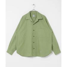 ARMY TWILL　COTTON LINEN UTILITYSHIRTS