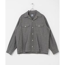 ARMY TWILL　CHAMBRAY OPEN COLLAR SHIRTS