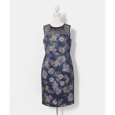 kaene　チュール×フラワープリントドレス∴