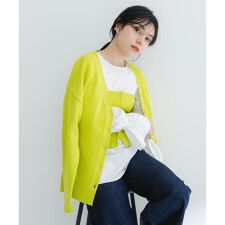 アーバンリサーチ ロッソ(URBAN RESEARCH ROSSO)のウエストシェイプカーディガン