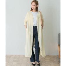 2wayネックリブカットソーワンピース