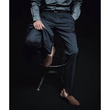 『セットアップ対応』MARUI ORIMONO　3H DryFabricストレッチストレートパンツ