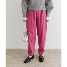 F by ROSSO　サテンストレッチカーブフォルムパンツ