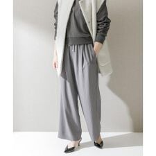 ピンストライプイージーパンツ