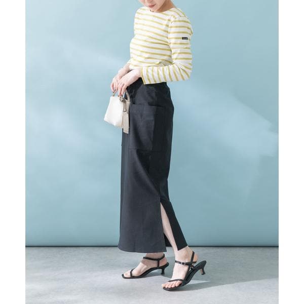接触冷感リネン混バイヤススカート | アーバンリサーチ ロッソ(URBAN