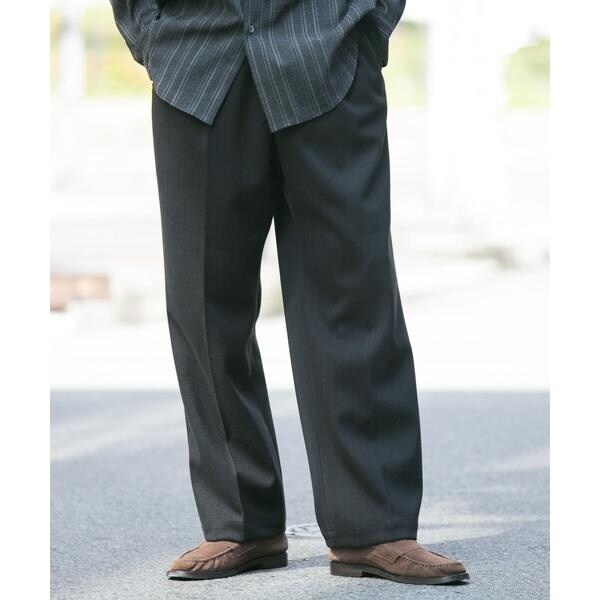 WEB限定』ヘリンボーンワイドイージースラックス | アーバンリサーチ