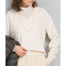 アーバンリサーチ ロッソ(URBAN RESEARCH ROSSO)のアンチピリングVネックシームレスニット