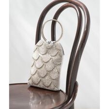 リングハンドルビジューバッグ