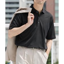 『WEB限定』『XLサイズあり』 リネン混カノコポロシャツ