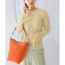 アーバンリサーチ ロッソ(URBAN RESEARCH ROSSO)のリボンデザインカーディガン