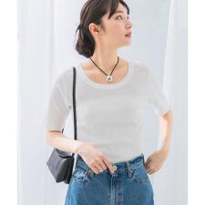 アーバンリサーチ ロッソ(URBAN RESEARCH ROSSO)の接触冷感強撚コットン2WAYカットソー