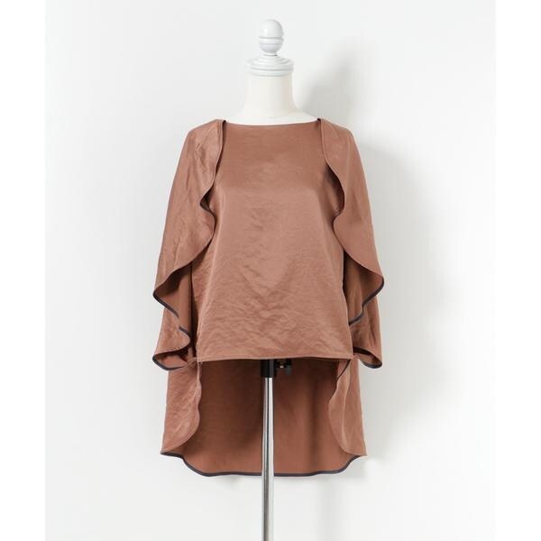 2WAYケープブラウス∴