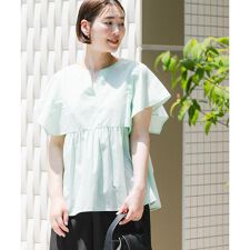 『UR TECH』F by ROSSO　スクエアスリーブブラウス