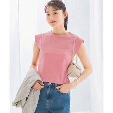 アーバンリサーチ ロッソ(URBAN RESEARCH ROSSO)のクールタッチスーピマコットンフレンチTシャツ