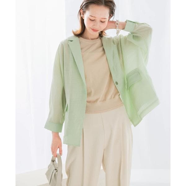 サステナブル】ガウンジャケット | アダムエロペ(ADAM ET ROPE