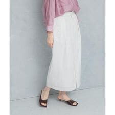 ベルト付スカート