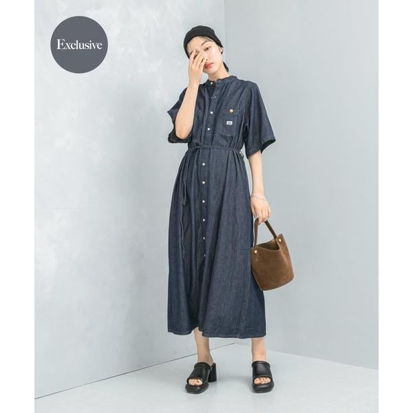 SALE新品タグ付nudevintage ワンピース　ジャーナルスタンダード nude vintage×JOURNAL STANDARD】スモッキングティアード