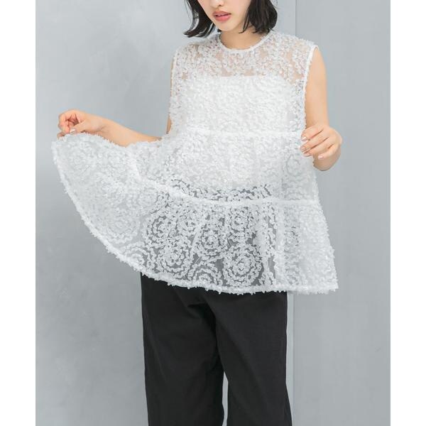 レイヤードペプラムチュニック | アダムエロペ(ADAM ET ROPE