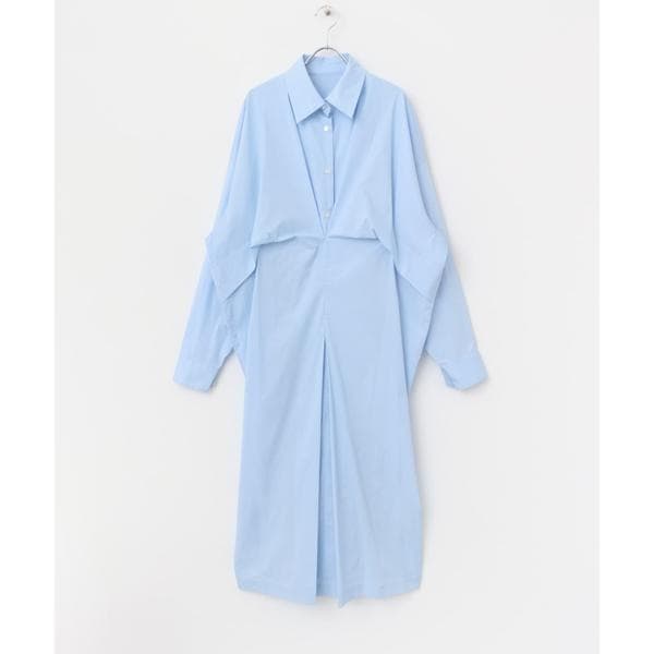 [�}���C]blackmerci POINT SHIRTS DRESS/�A�[�o�����T�[�` ���b�\�iURBAN RESEARCH ROSSO�j �u���[