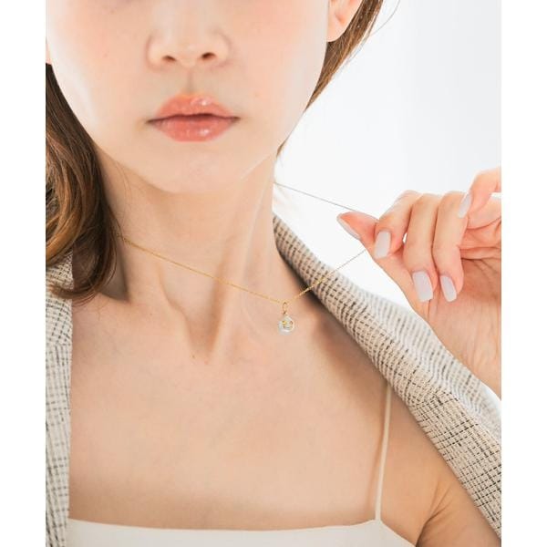 [}C]Favorible Smiley Top Necklace/A[oT[` b\iURBAN RESEARCH ROSSOj S[h