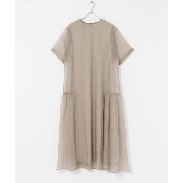 ELENDEEK　SHEER LAYERED CUT ONE-PIECE