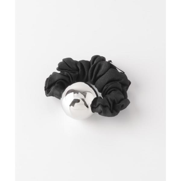 [}C]heyep M Metal Ball Silk Scrunchie/A[oT[` b\iURBAN RESEARCH ROSSOj ubN