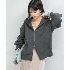 ダブルジップダンボールパーカー アーバンリサーチ ロッソ URBAN RESEARCH ROSSO